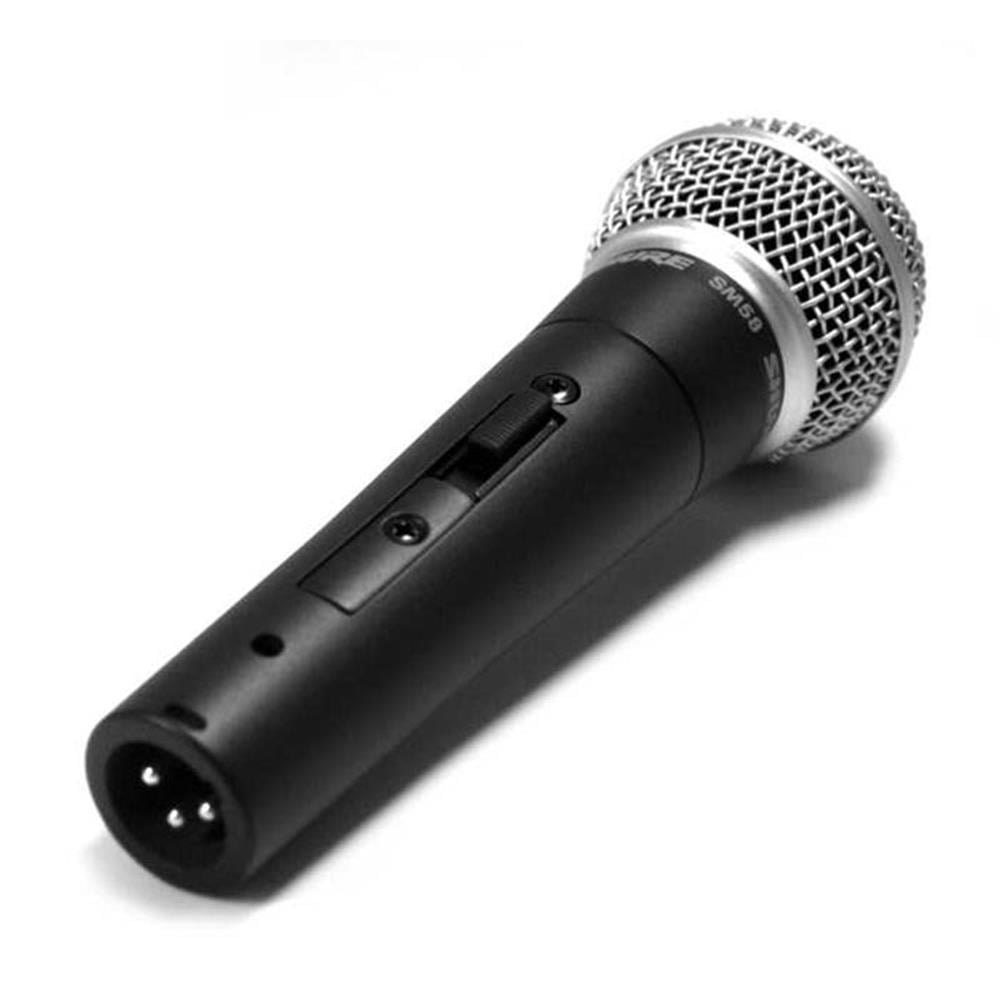 SHURE SM-58 SE ON/OFF DÜĞMELİ VOKAL KABLOLU MİKROFONU