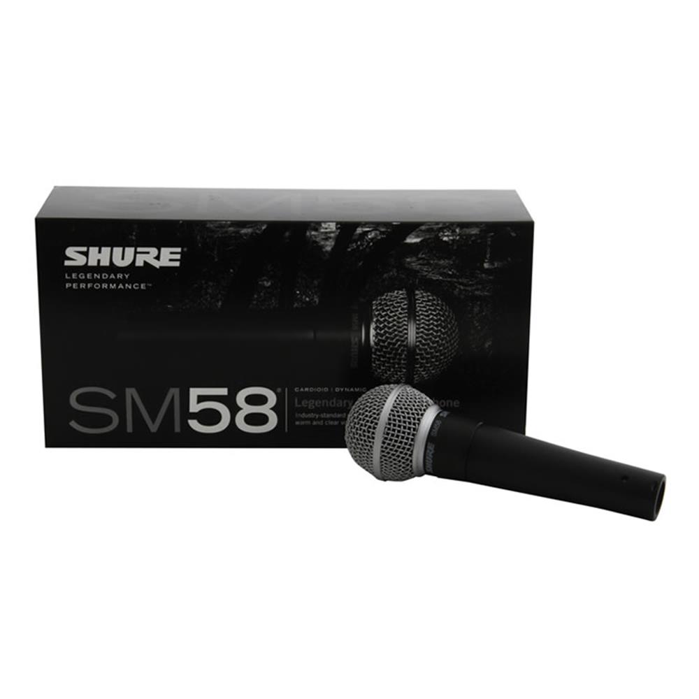 SHURE SM-58 SE ON/OFF DÜĞMELİ VOKAL KABLOLU MİKROFONU