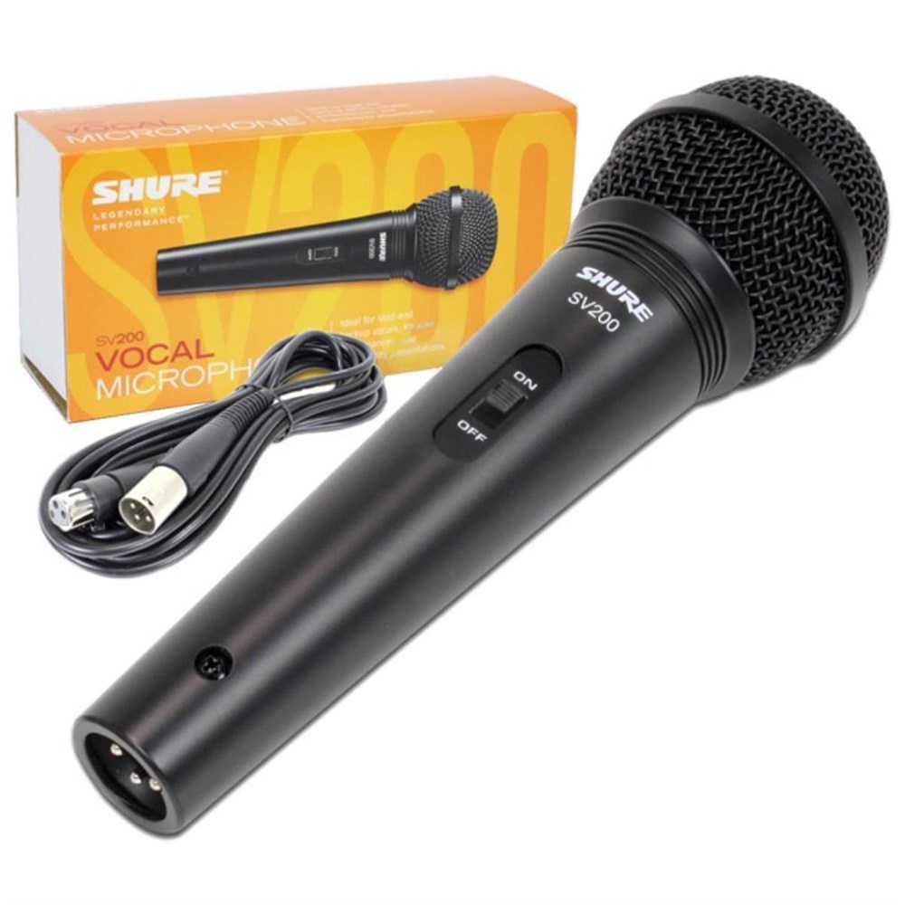 SHURE SV 200 DİNAMİK VOKAL MİKROFONU
