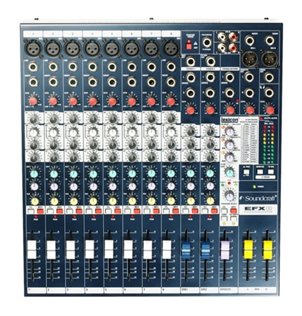 SOUNDCRAFT EFX-8 8 KANALLI EFEKTLİ DECK MİKSER