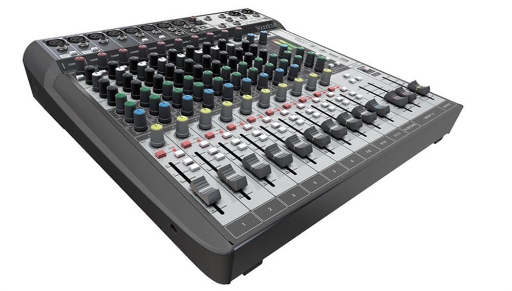 SOUNDCRAFT SIGNATURE 12 KANALLI EFEKTLİ DECK MİKSER