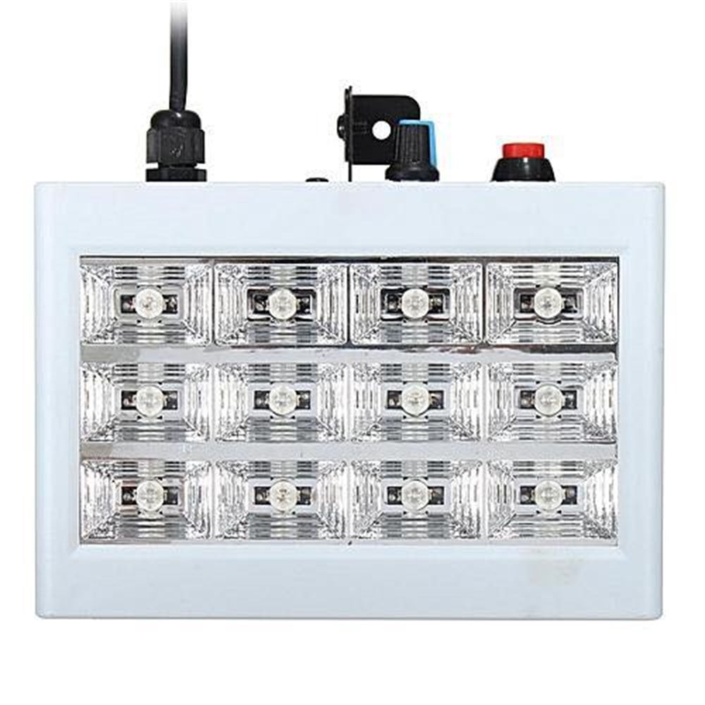 STAGE FULL BEYAZ 12 LED Lİ 20 WATT STROBE ÇAKAR IŞIK