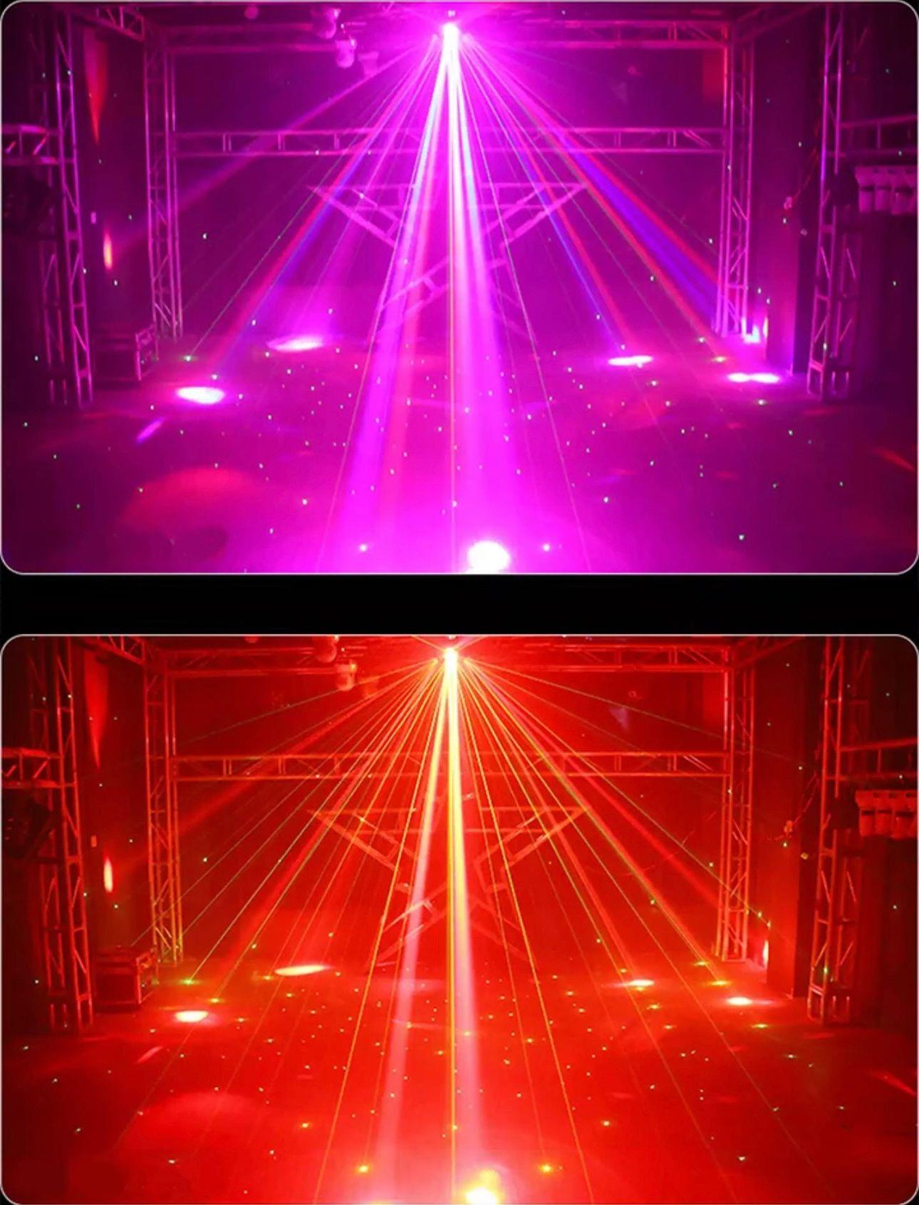 STİ 200 WATT RGBW 4in1 LED LAZER STROBE ROBOT IŞIK