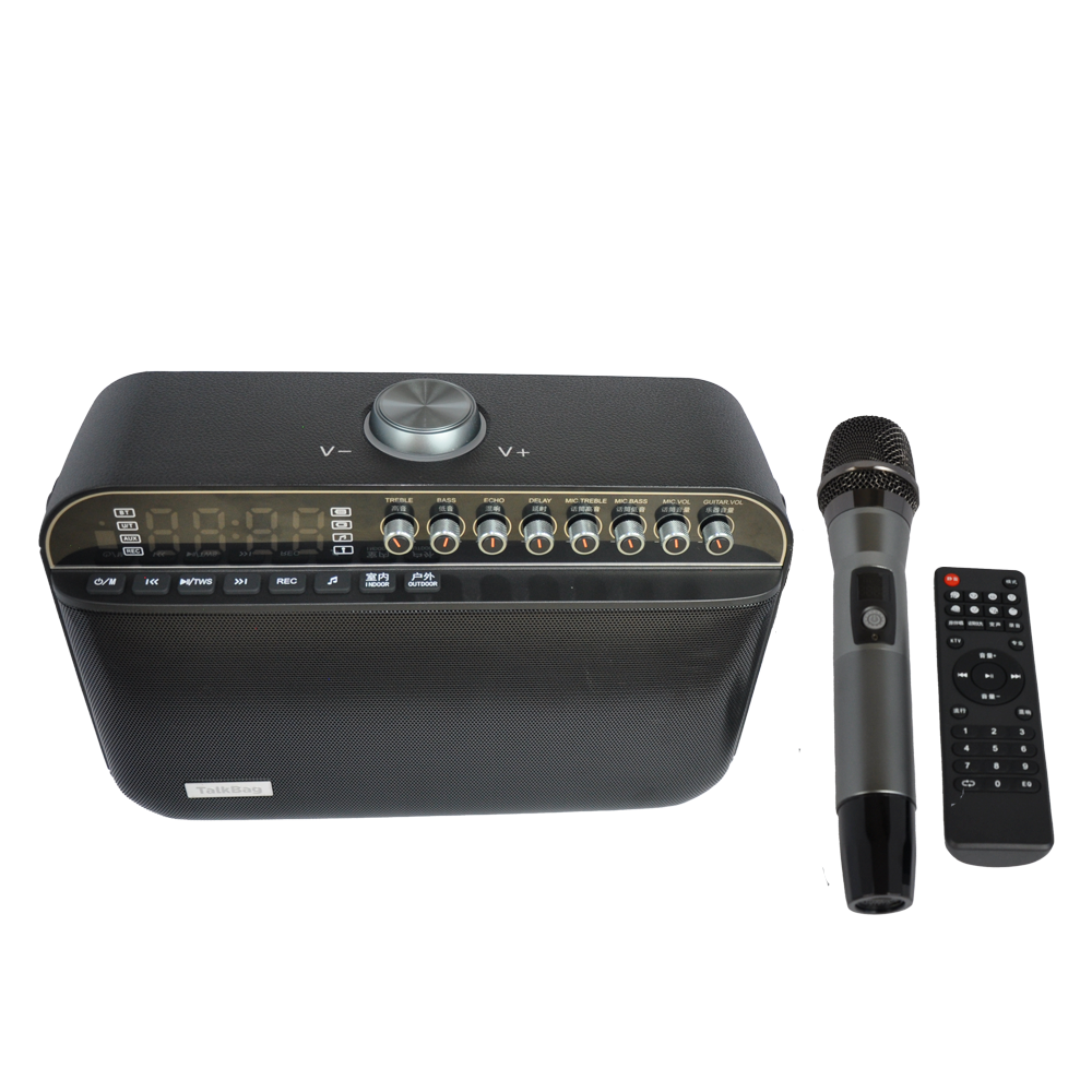 TALKBAG TB-100B 120 WATT UHF EL TELSİZ MİKROFONLU TAŞINABİLİR HOPARLOR