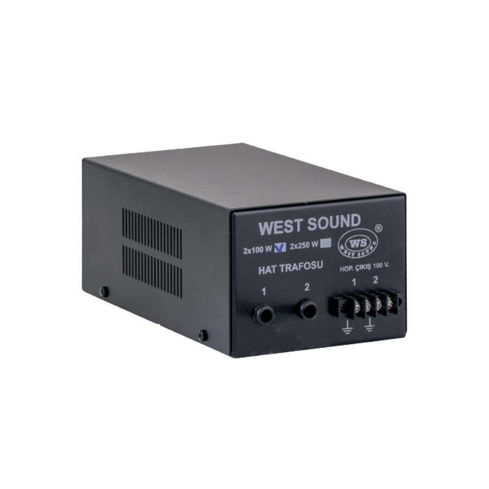 WEST SOUND 2 x 100 W. KUTULU HAT TRAFOSU