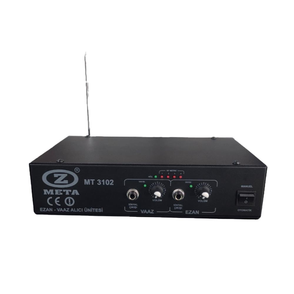 WEST SOUND MT 3102 (DUAL KOD) VHF-UHF EZAN VE VAAZ TELSİZ ALICISI ÜNİTESİ