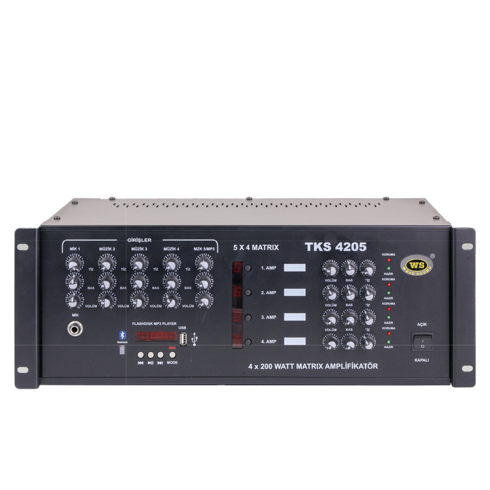 WEST SOUND TKS 4205 A USB5 x 4 MATRİKS