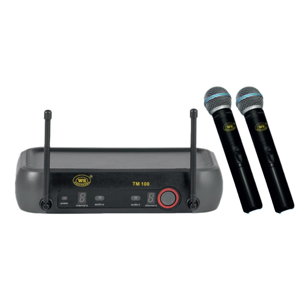 WEST SOUND TM 100 EE ÇİFT EL UHF ÇİFT ANTEN TELSİZ MİKROFON