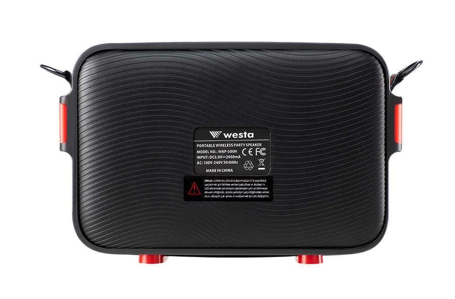 WESTA WAP-500T 40 WATT TEK KAFA (HEADSET) TELSİZLİ TAŞINABİLİR HOPARLOR 