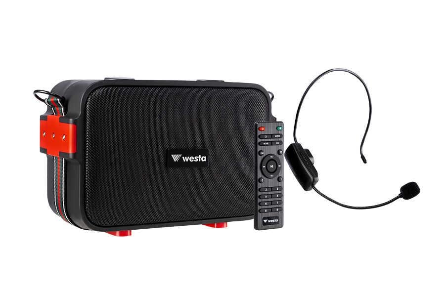 WESTA WAP-500T 40 WATT TEK KAFA (HEADSET) TELSİZLİ TAŞINABİLİR HOPARLOR 