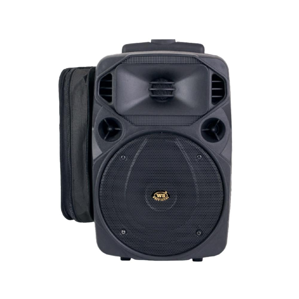 WESTSOUND TKS 8 DC 2X40 WATT 1 EL-1 YAKA TELSİZ MİKROFONLU TAŞINABİLİR HOPARLOR 