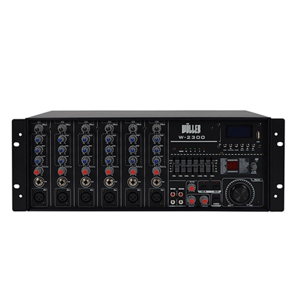 WÖLLER W-2300 MONO MİKSER AMPLİFİKATÖRLER