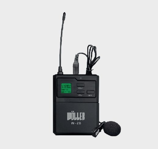 WÖLLER W-28 KABLOSUZ YAKA MİKROFONU