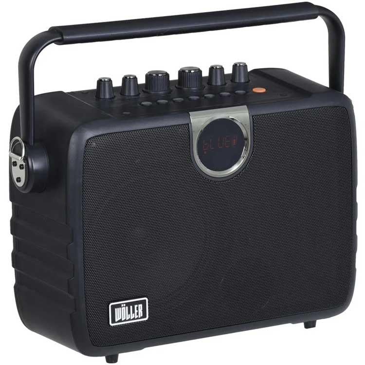 WÖLLER W-610E 100 WATT TEK EL TELSİZLİ TAŞINABİLİR HOPARLÖR