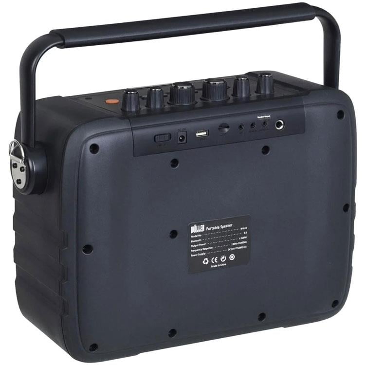 WÖLLER W-610E 100 WATT TEK EL TELSİZLİ TAŞINABİLİR HOPARLÖR