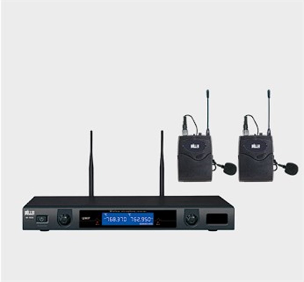 WÖLLER W-930YY UHF ÇİFT KANAL LED EKRAN KABLOSUZ MİKROFON