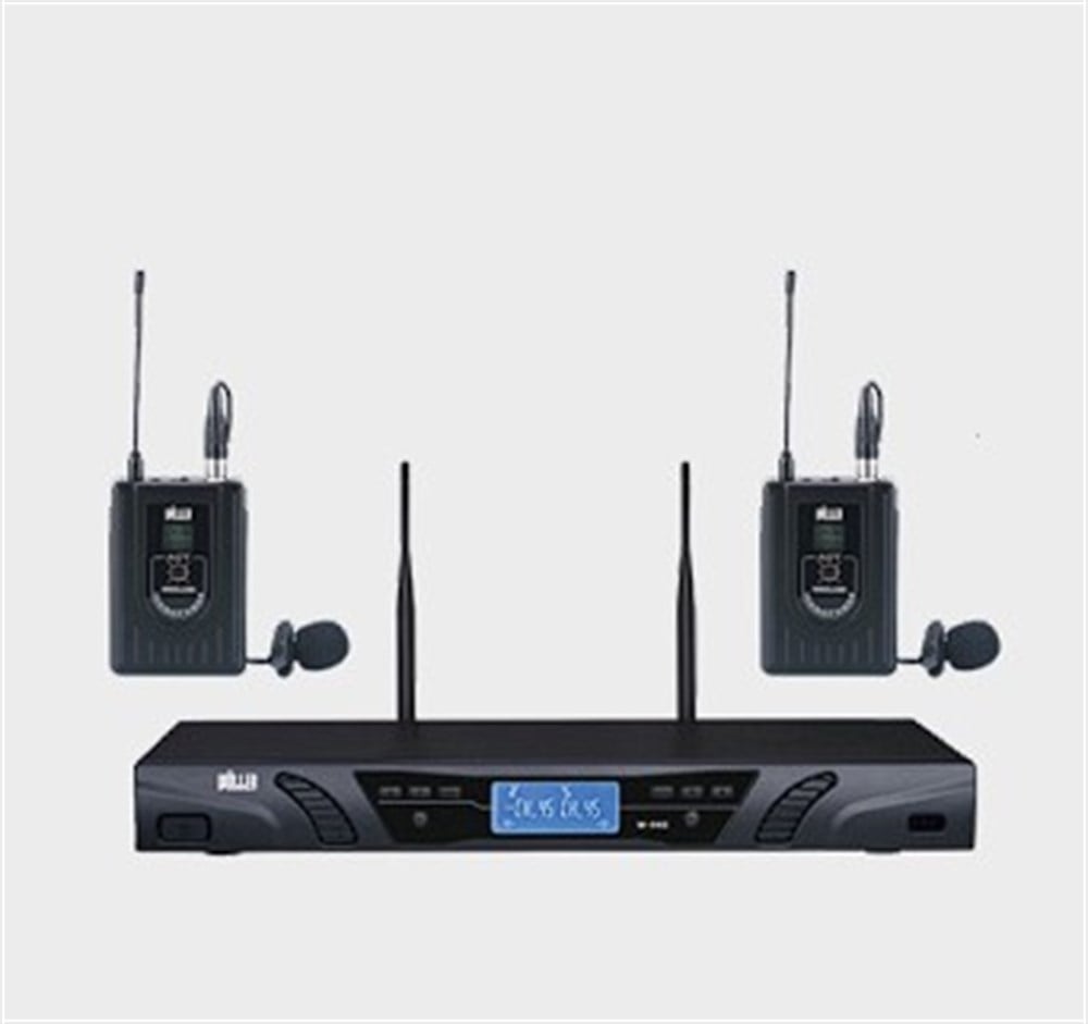 WÖLLER W-940YY UHF ÇİFT KANAL LED EKRAN KABLOSUZ MİKROFON