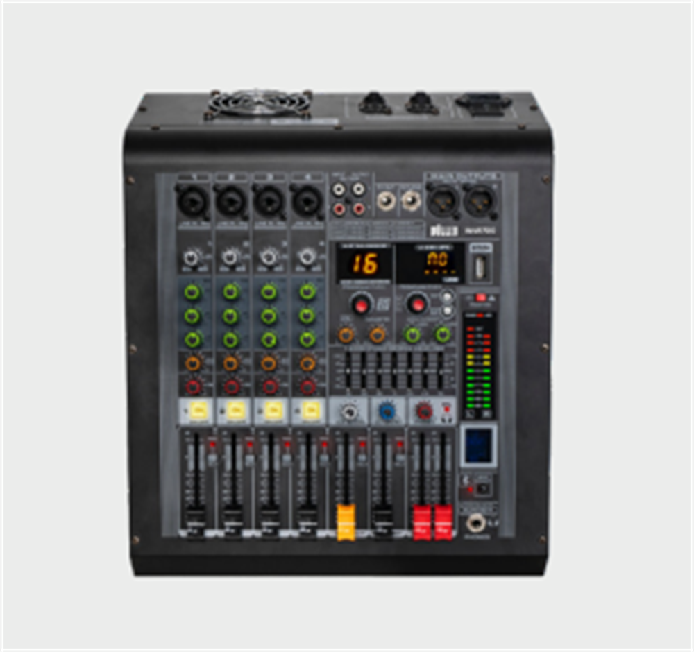 WÖLLER W4R700 2X350 WATT 4 KANALLI POWER MİKSER