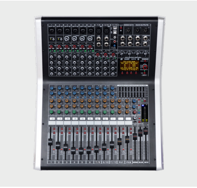 WÖLLER WPX-124PRO 12 KANALLI ÇİFT EFEKTLİ 4x1200 WATT POWER MİKSER