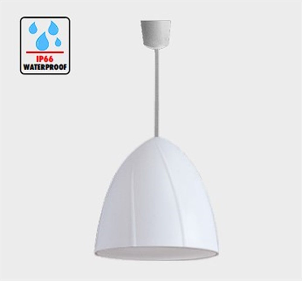 WÖLLER WSS-646B 50 WATT HAT TRAFOLU SU GEÇİRMEZ SARKIT TAVAN HOPARLÖR
