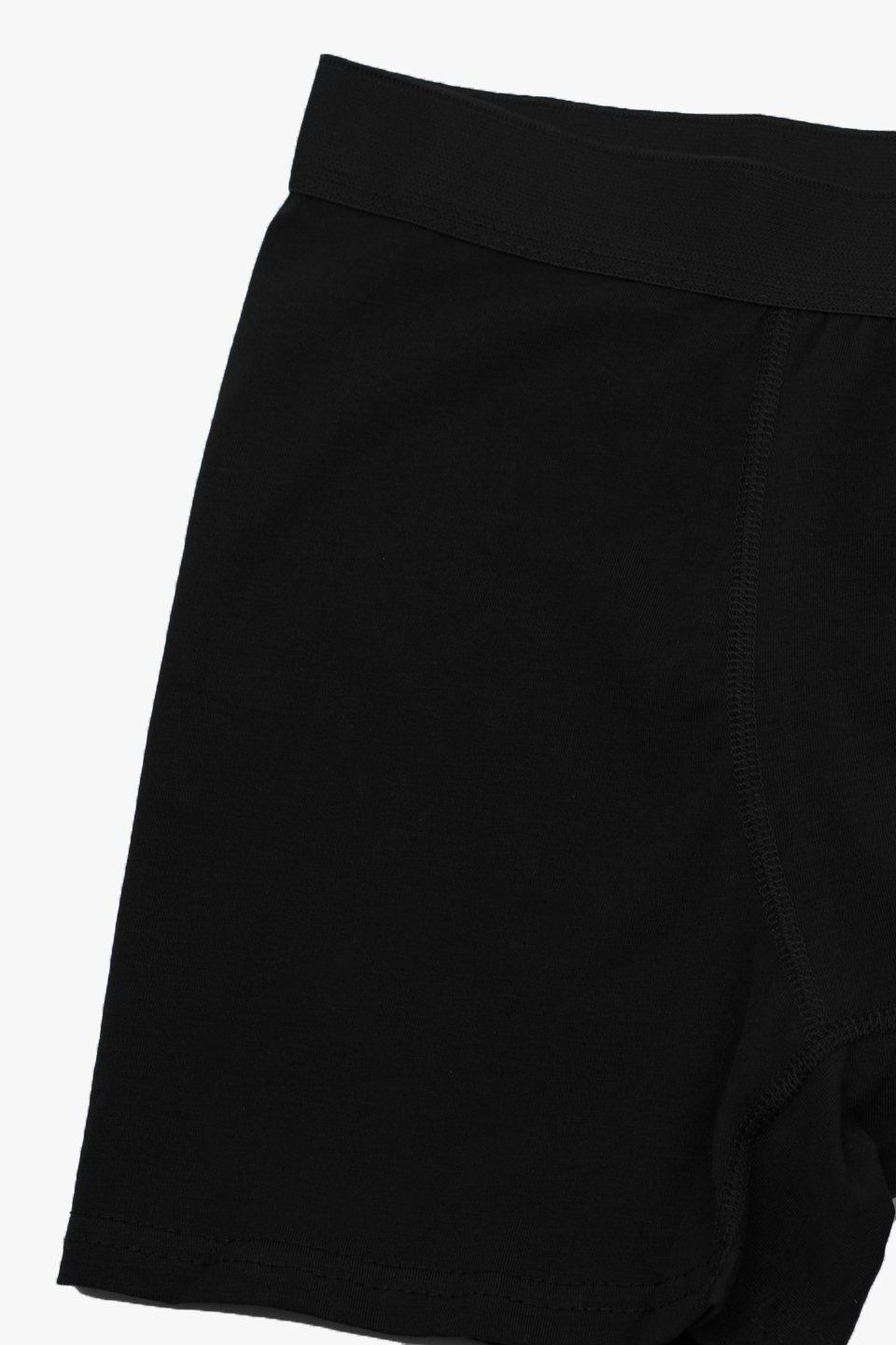 Erkek Düz Renk Boxer - Siyah