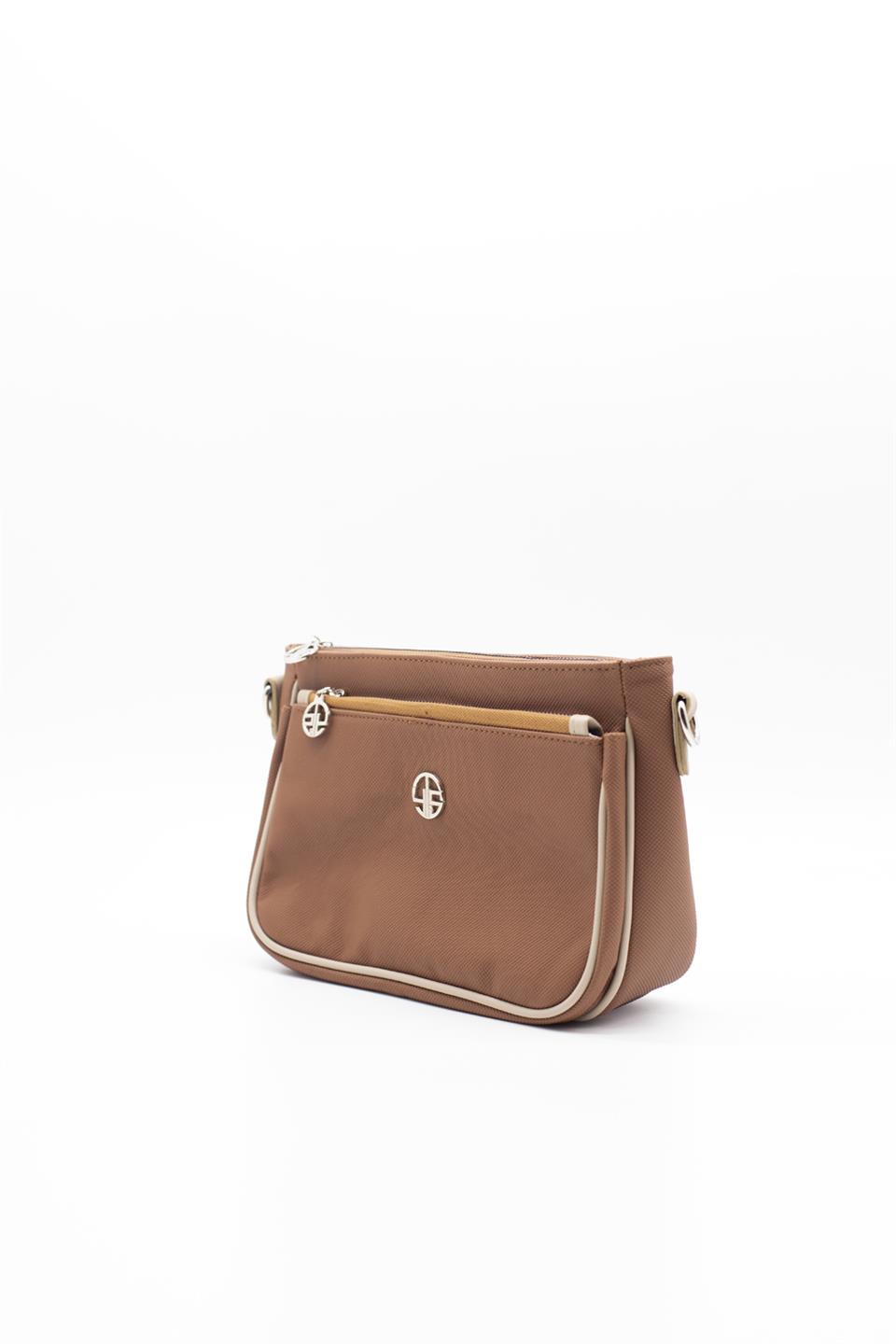 Kadın Çapraz Çanta - Taba