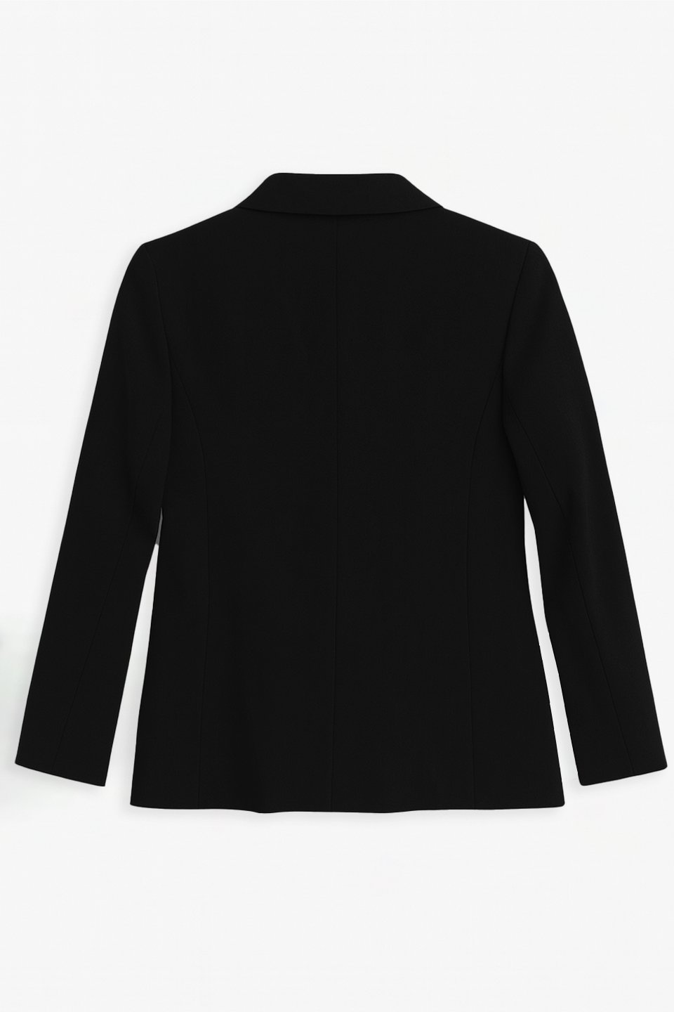 Kadın Çift Düğmeli Blazer Ceket - Siyah