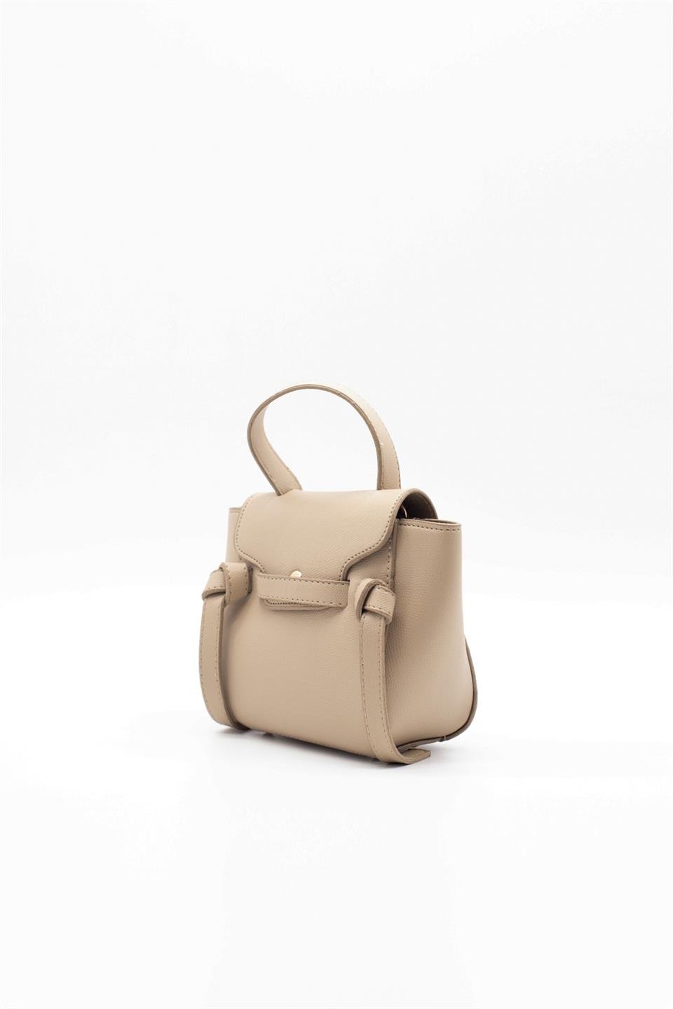 Kadın Küçük Çapraz Çanta - Vizon