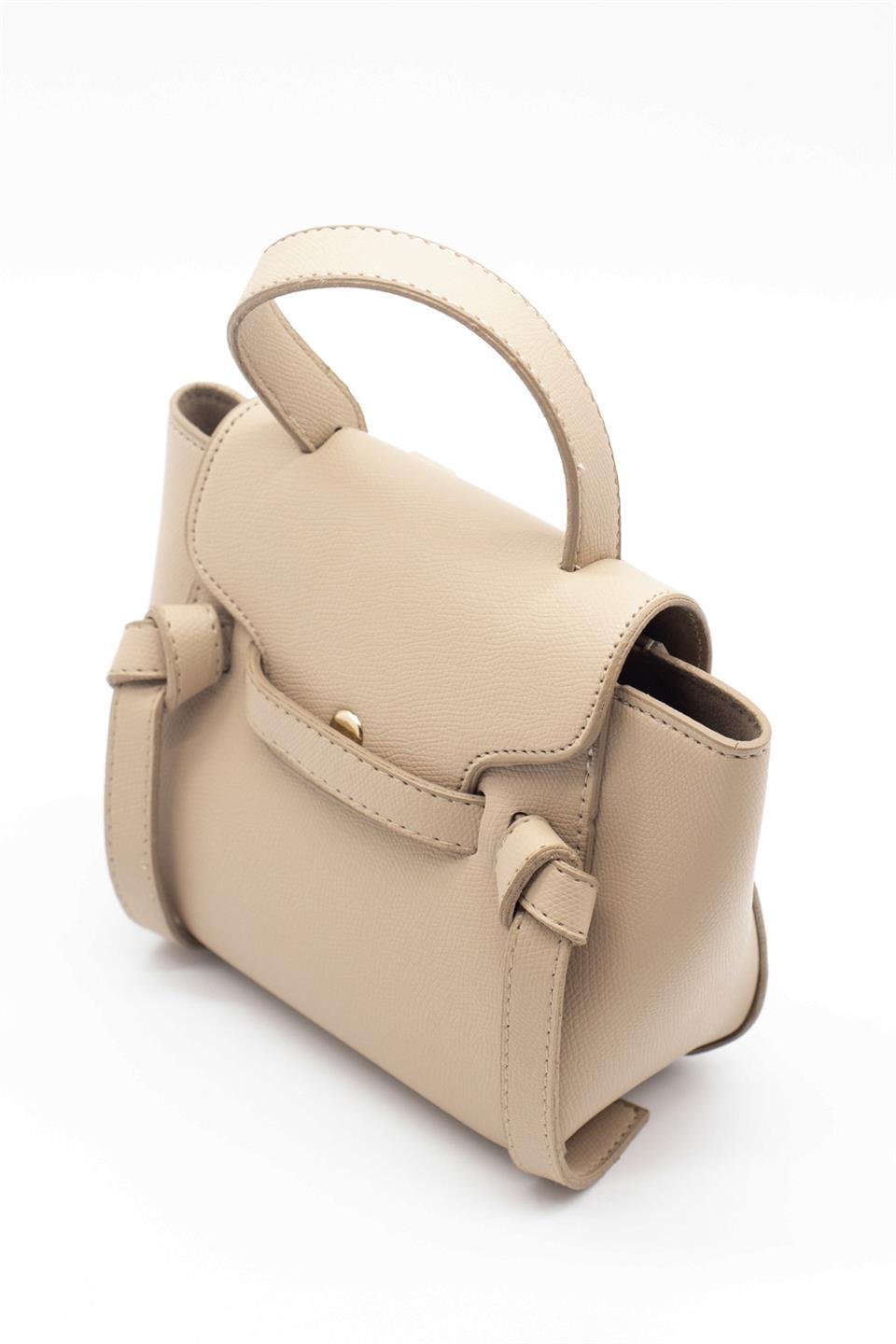 Kadın Küçük Çapraz Çanta - Vizon