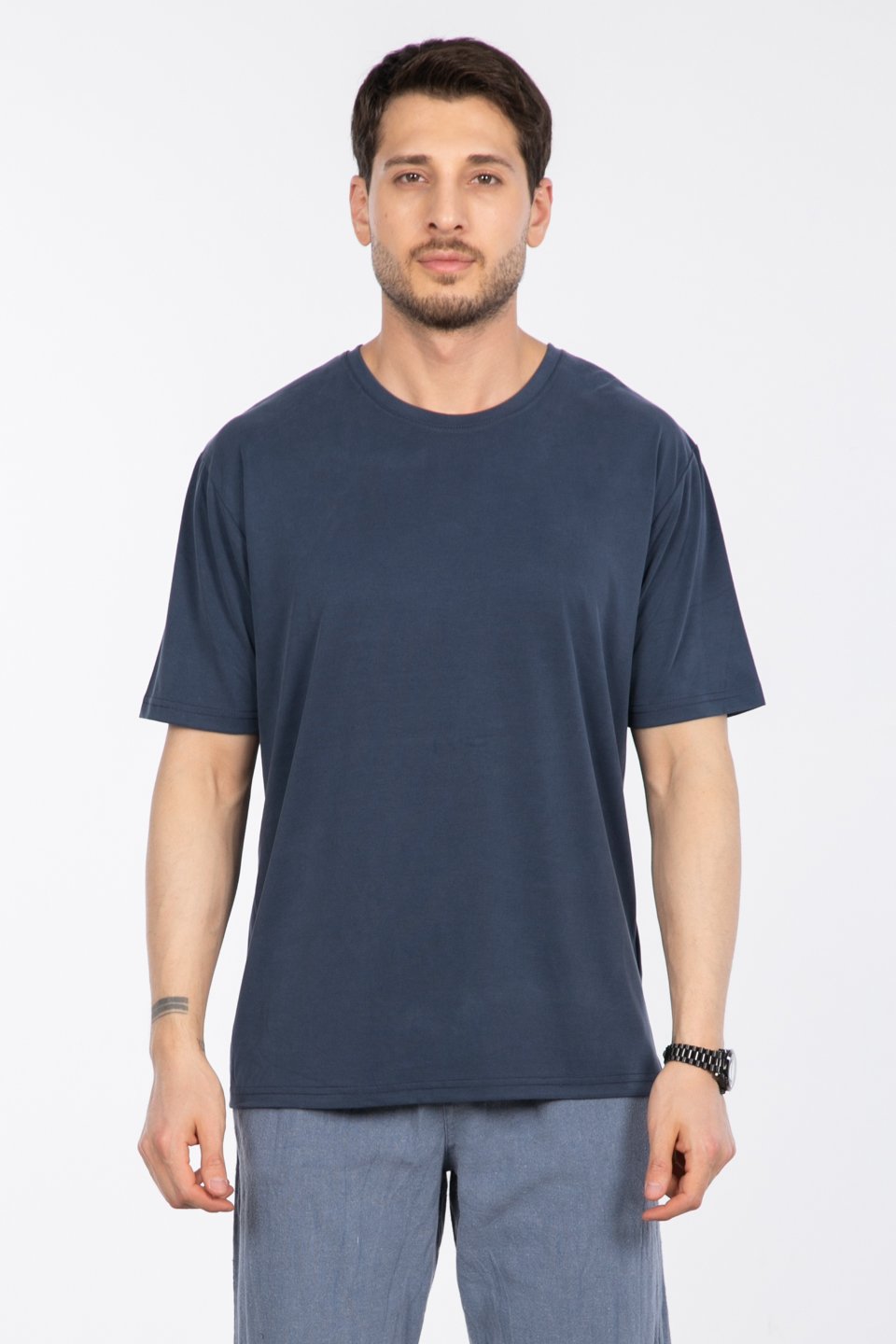 Modal t-shirt-2924 K.Mavi