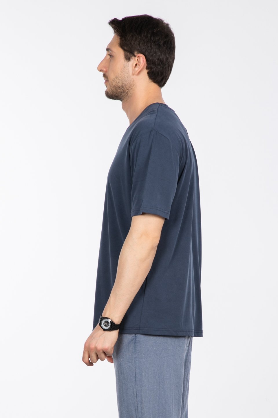 Modal t-shirt-2924 K.Mavi