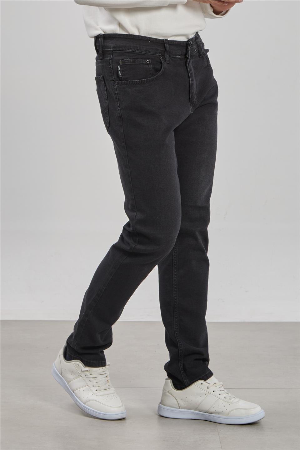 PABLO-Regular fit pantolon-5141 Siyah