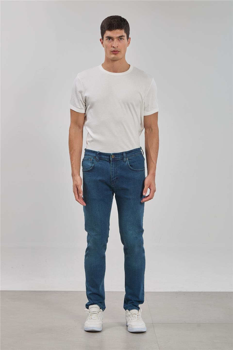 PABLO-Regular fit pantolon-5141 Yeşil