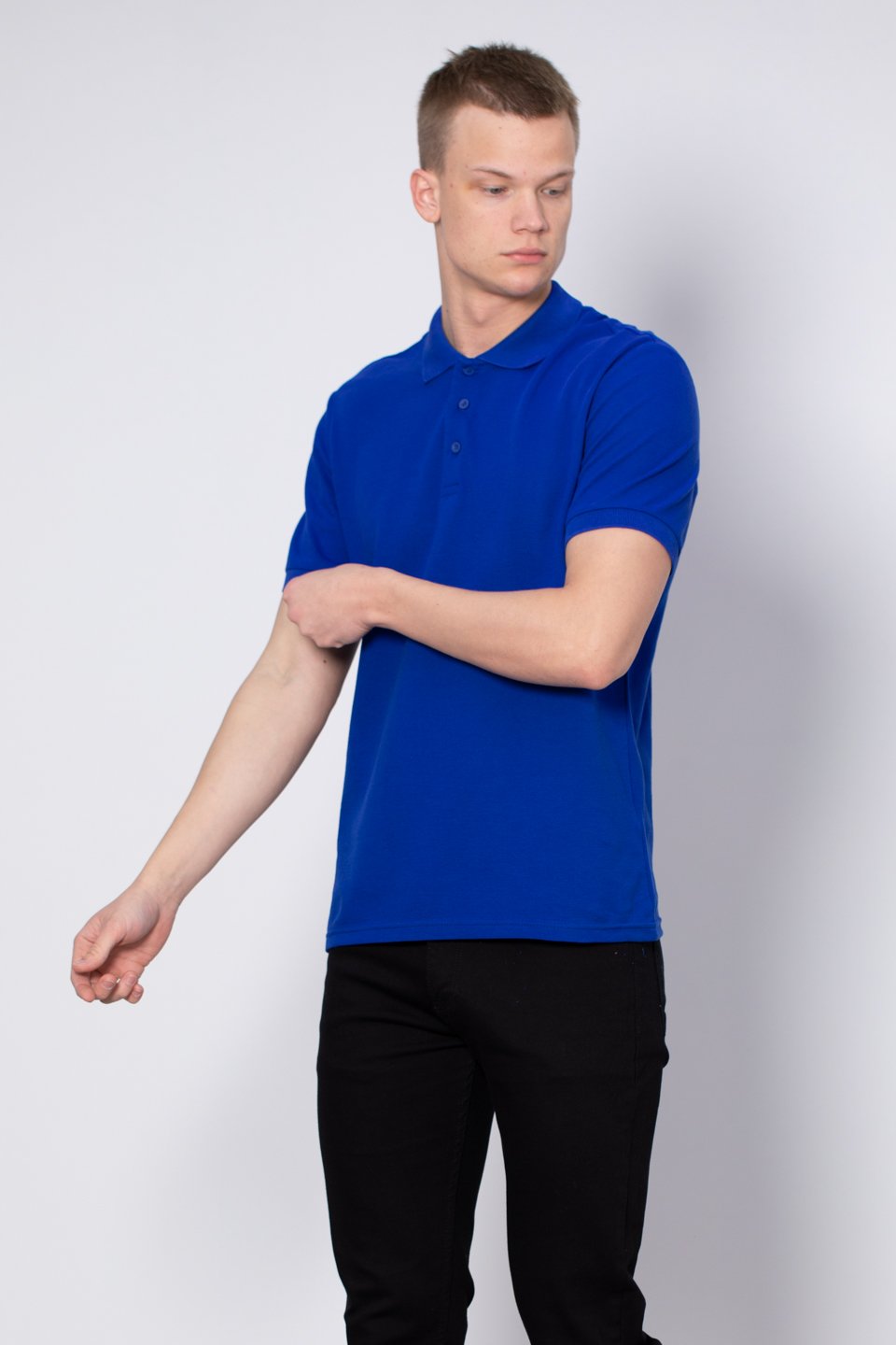 Polo yaka pike t-shirt-2127 Saks