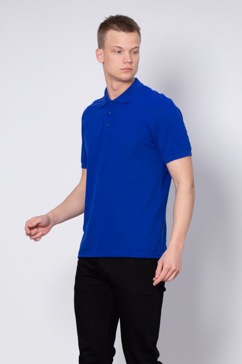 Polo yaka pike t-shirt-2127 Saks