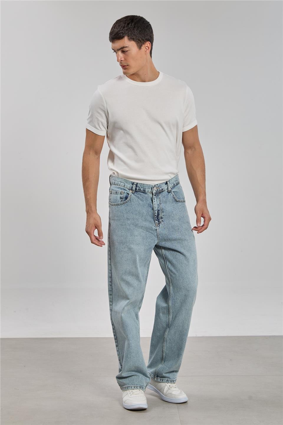 Relaxed fit jean pantolon-1594 Mavi Kar Y.