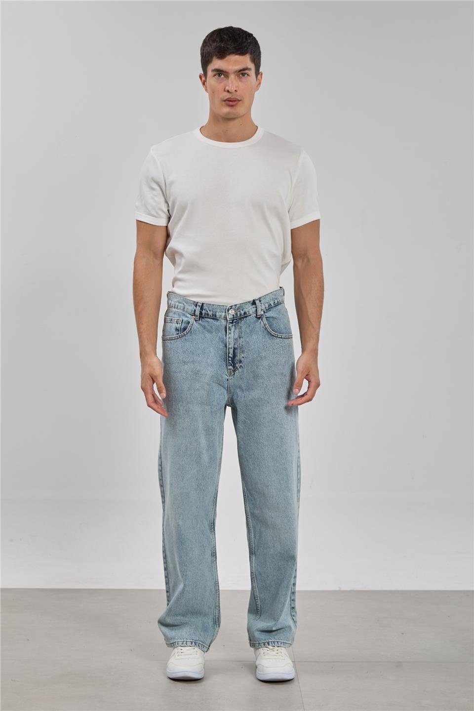 Relaxed fit jean pantolon-1594 Mavi Kar Y.