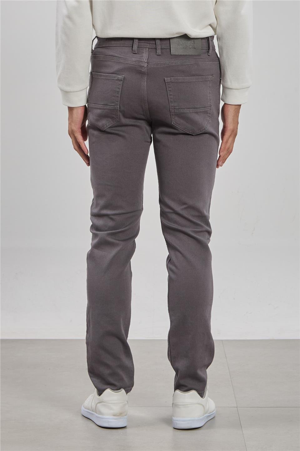 Vegas regular fit pantolon-2972 Gri