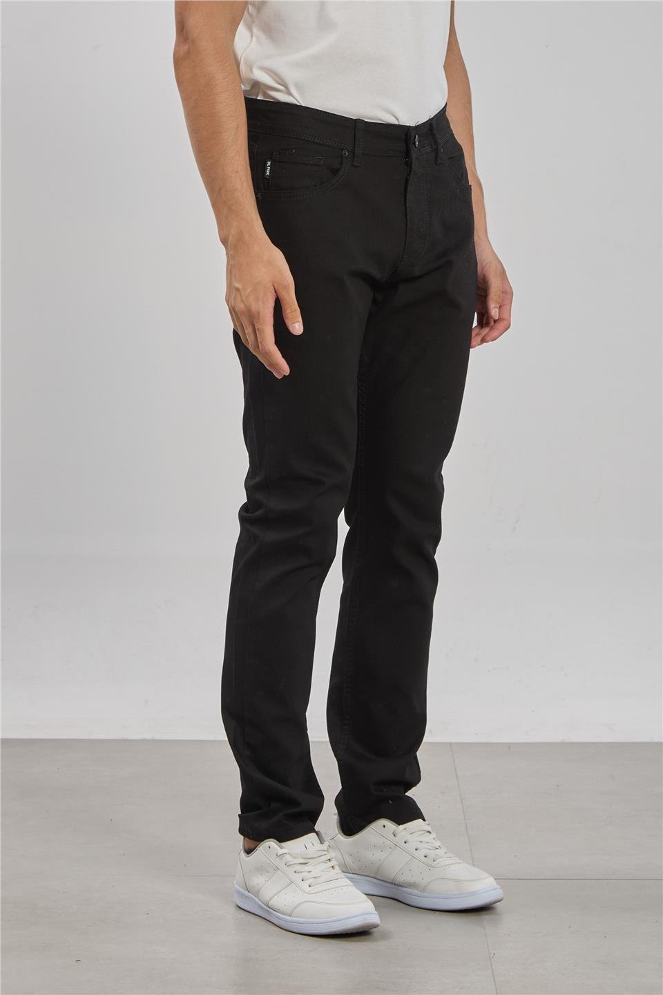 VIOLET-Regular fit pantolon-860 Siyah