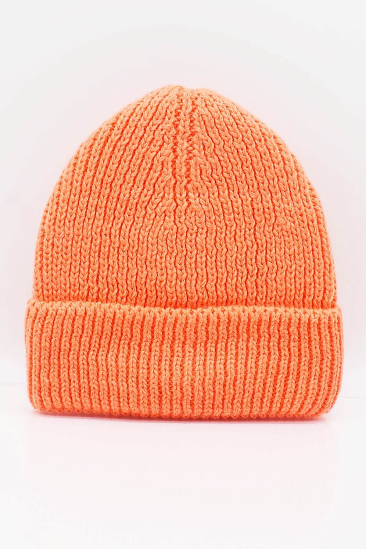 Kadın Neon Orange Bere