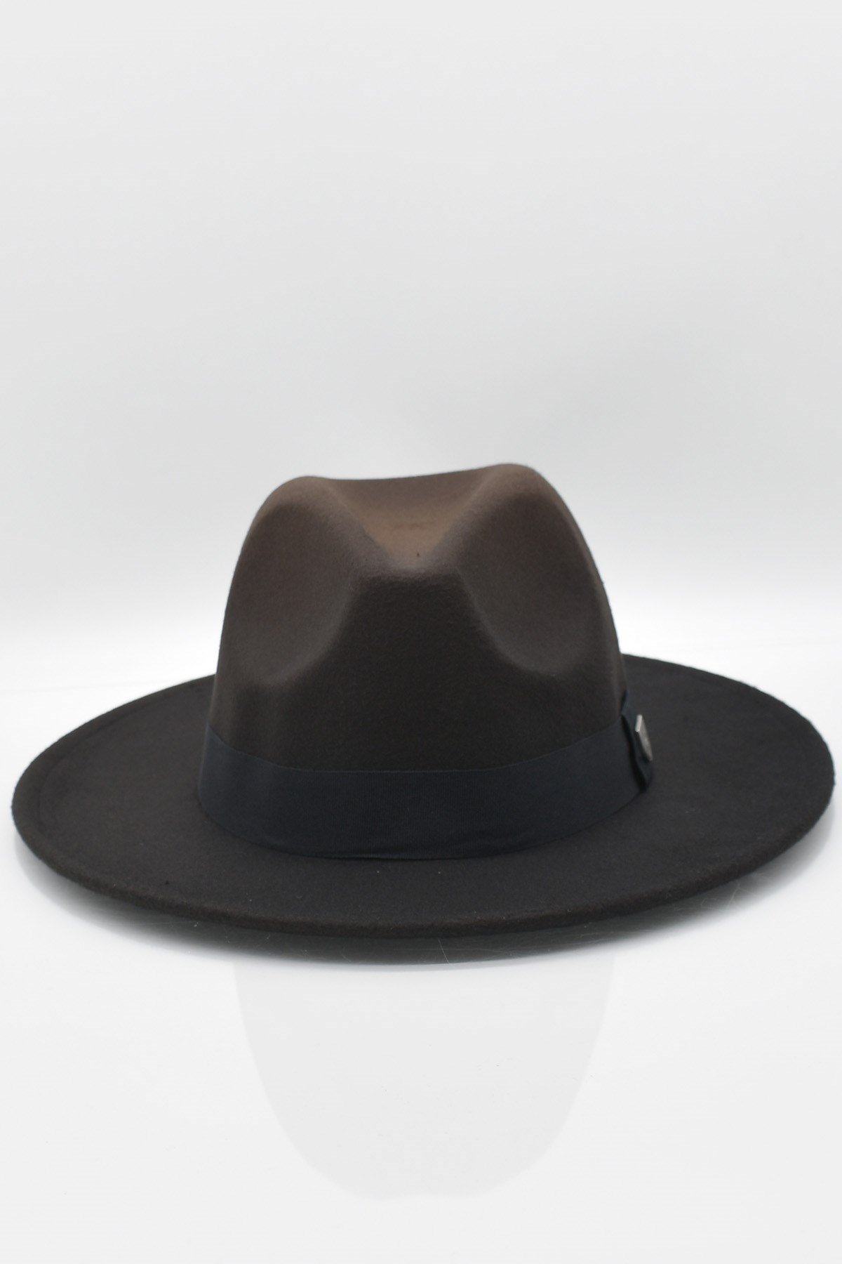 Erkek Multicolor Fötr Şapka Kahve Panama Hat