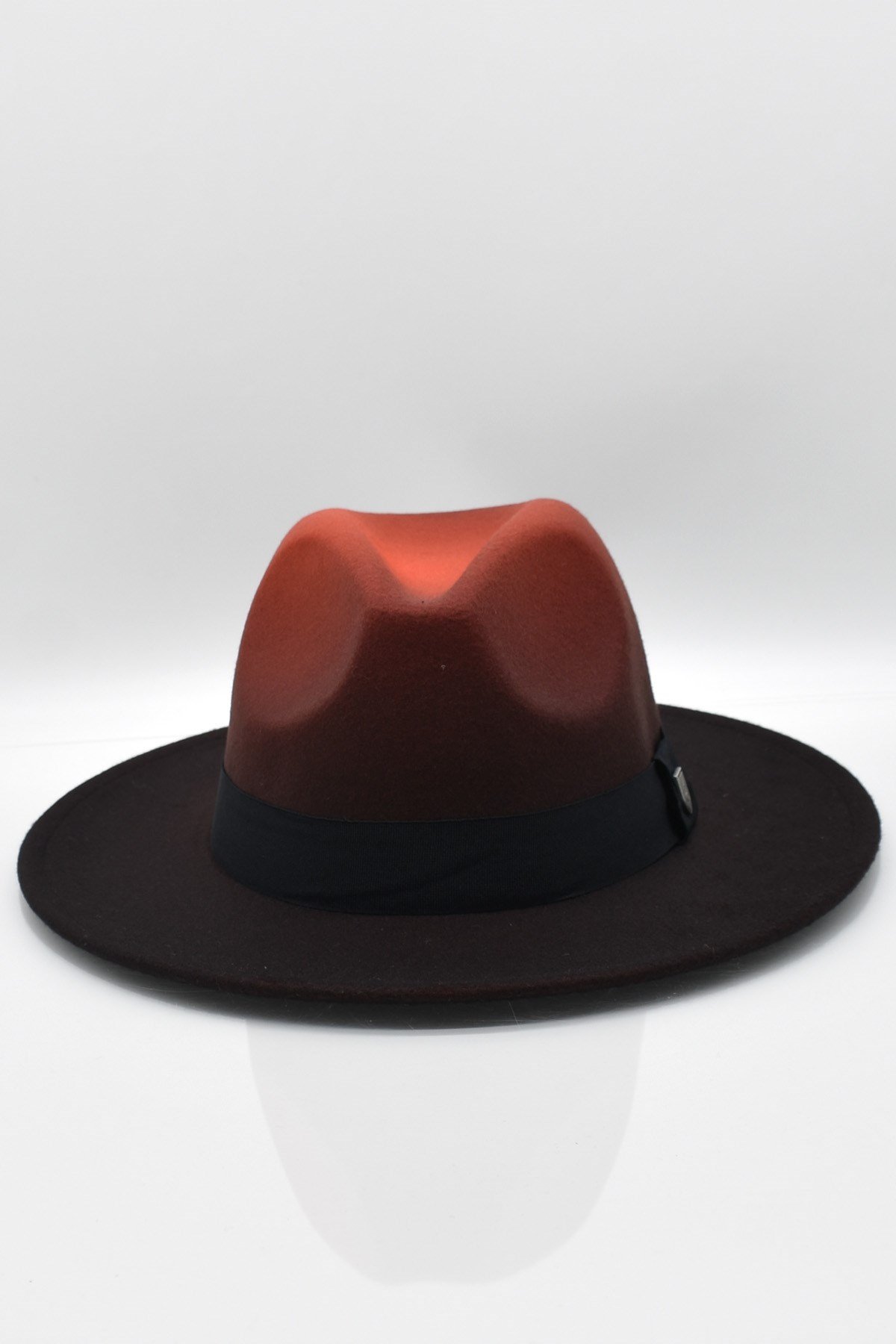 Erkek Multicolor Fötr Şapka Kiremit Panama Hat