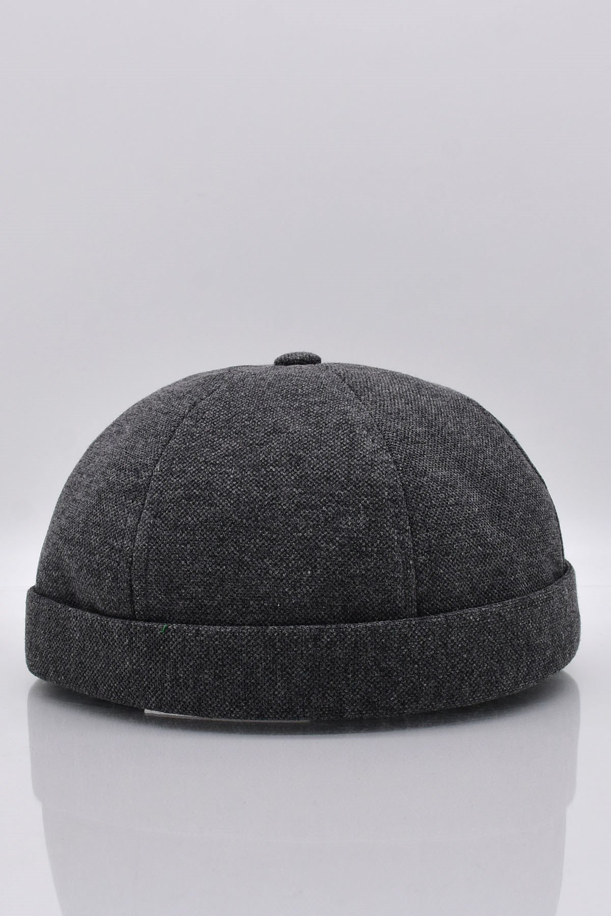 Erkek Hipster Premium Cap Antrasit Docker ŞapkaKLH7201