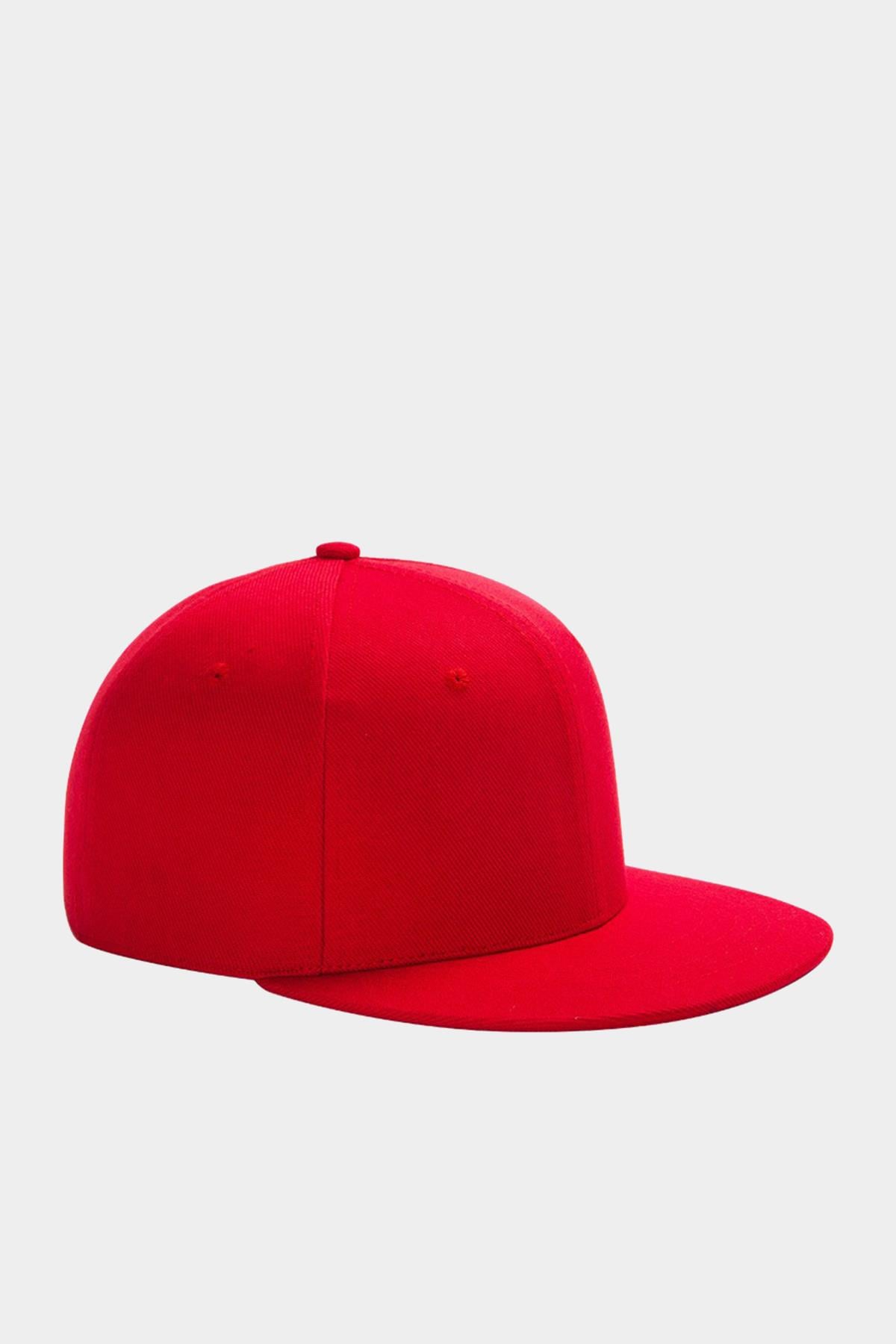 Külah Basic Street Snapback Hiphop Cap Kırmızı Şapka KLH7370