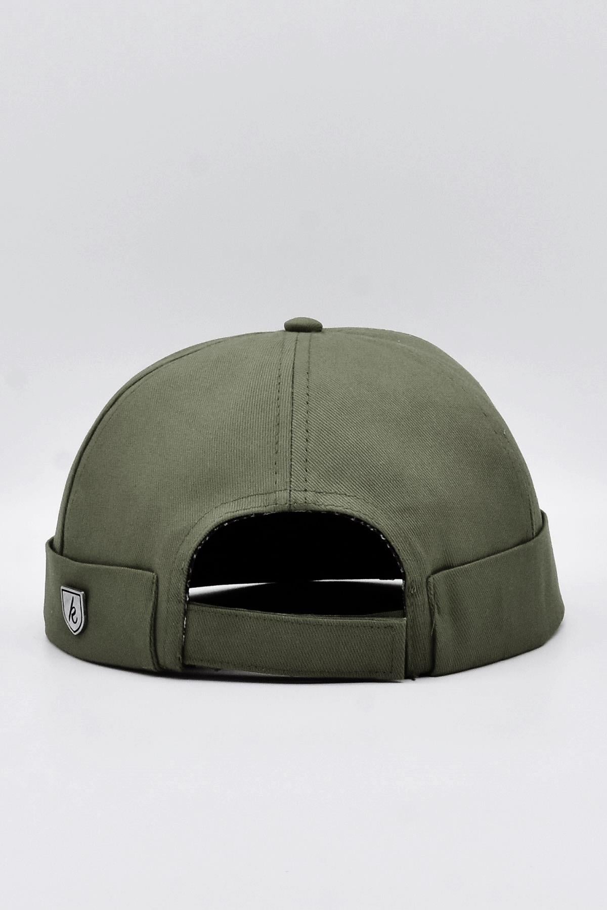 Külah Haki Hiphop Docker Şapka %100 Pamuk Katlamalı Cap KLH6898