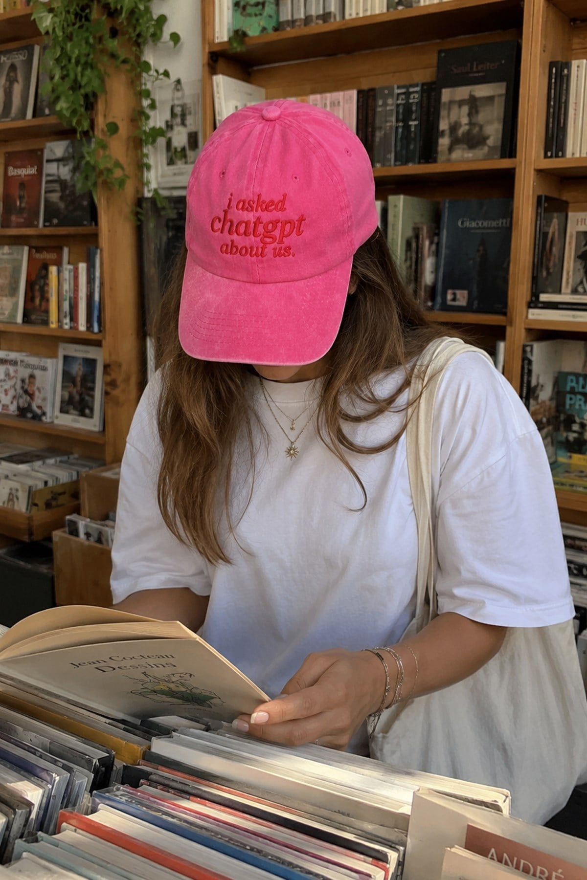 Külah I Asked ChatGPT About Us Nakışlı Washed Dad Cap – Fuşya KLH7592