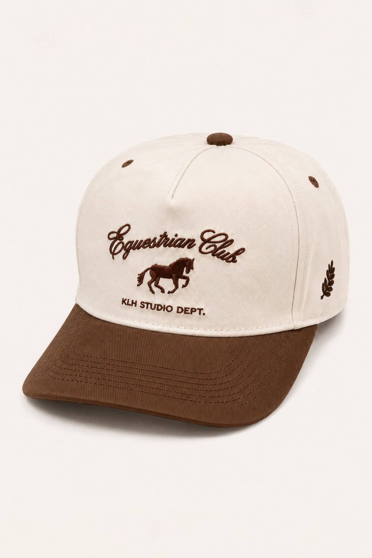 Külah KLH Studio Dept. Equestrian Club Kontrast Siperli Şapka | Unisex - Ayarlanabilir KLH7600