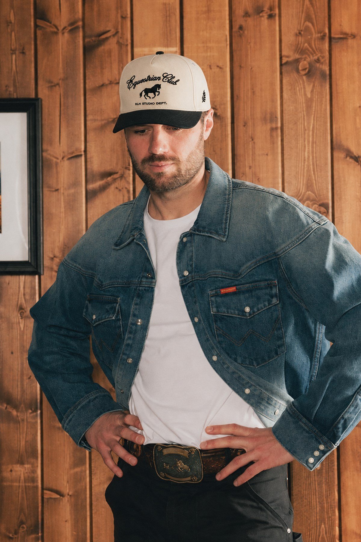 Külah KLH Studio Dept. Equestrian Club Snapback Şapka KLH7606