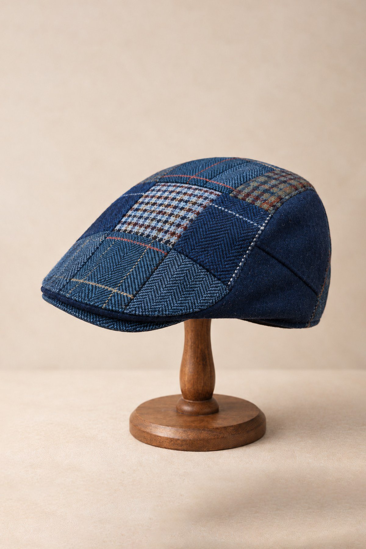 Külah KLH Studio Dept. Deep Navy Flat Cap Kasket KLH7619