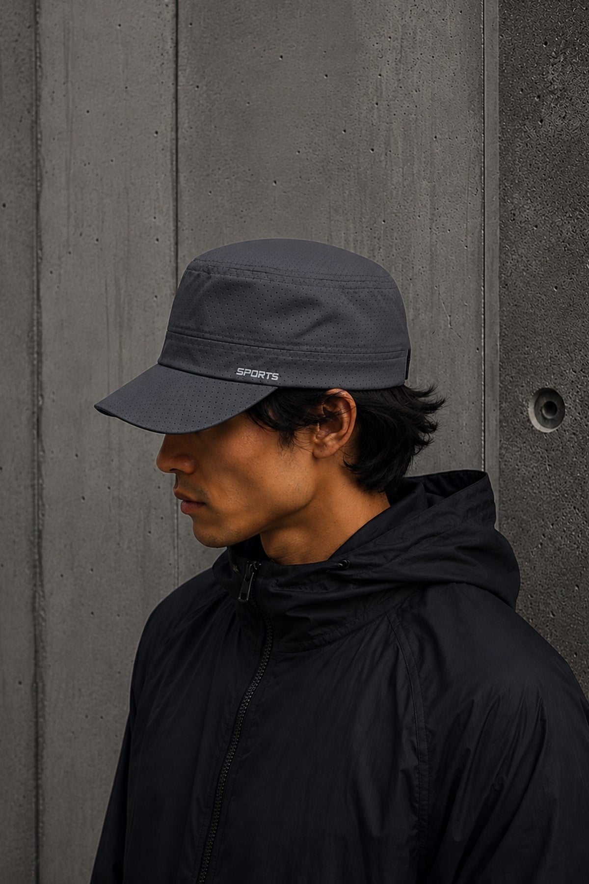 Külah Micro Air Technical Graphite Cap – Nefes Alan Hafif Şapka KLH7607